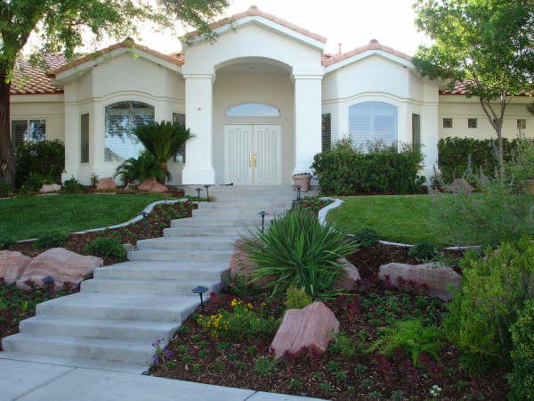 Entryway Landscaping