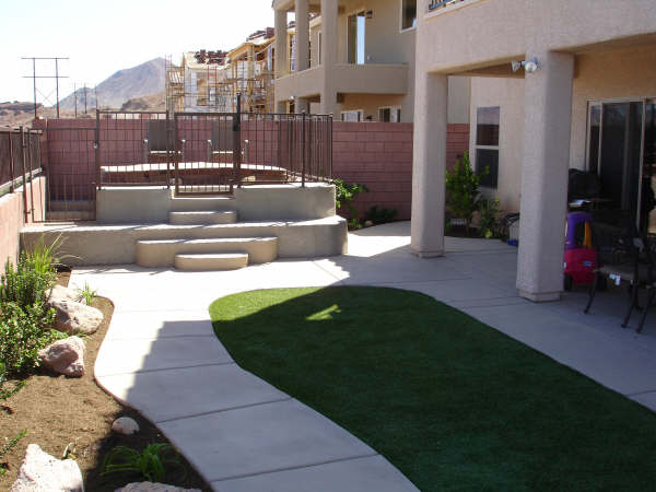Hot tub landscaping