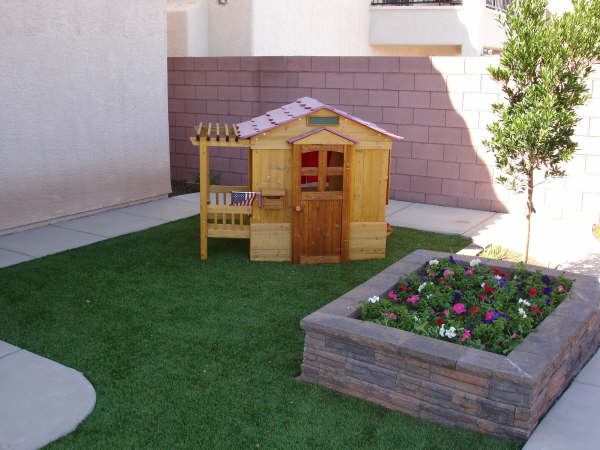 flowerbeds