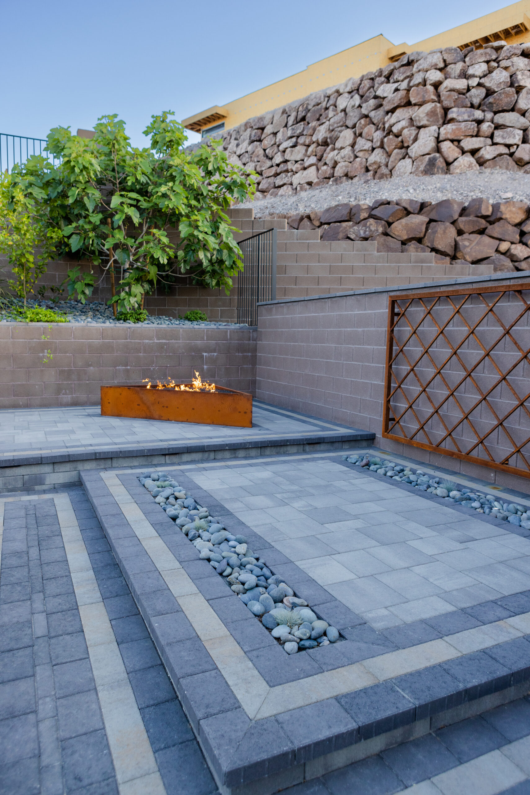 Patio Fire Feature