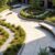 functional zoned layered outdoor spaces
