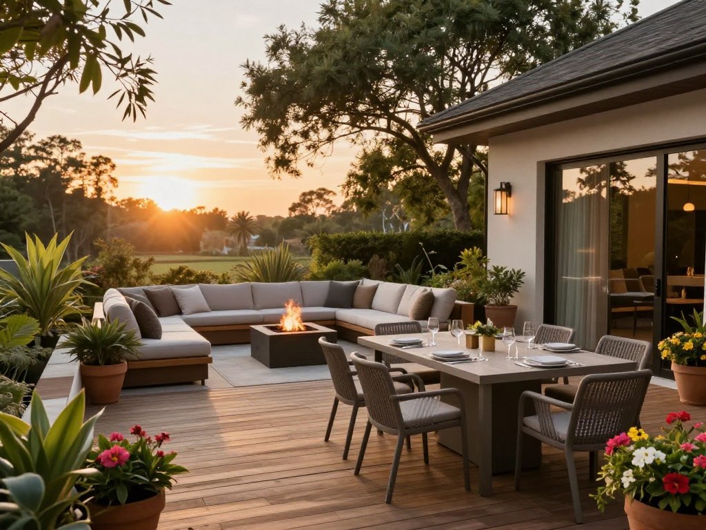 custom outdoor living spaces