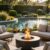 fire and water features outdoor