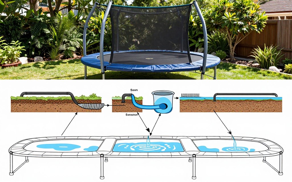 in ground trampoline