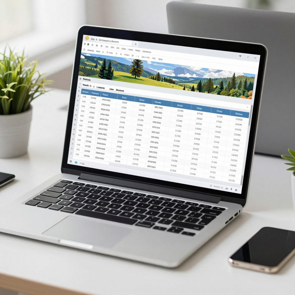 Landscape design budget spreadsheet showing cost breakdown for North Las Vegas project Landscape design budget spreadsheet showing cost breakdown for North Las Vegas project