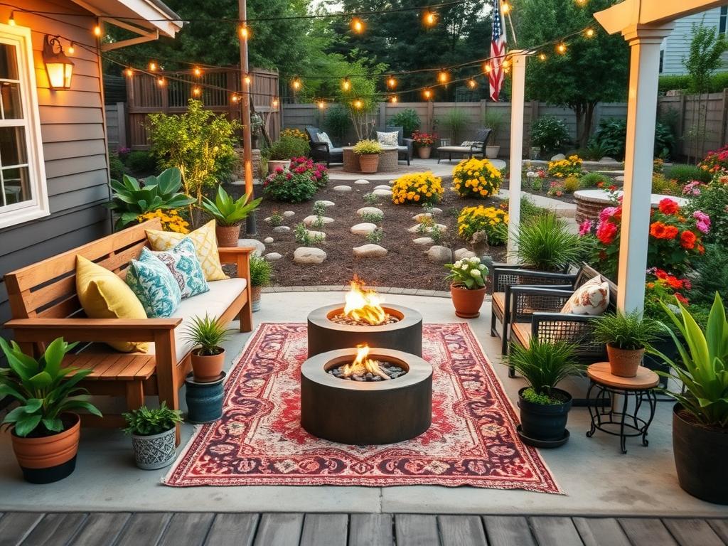 how to design outdoor living spaces