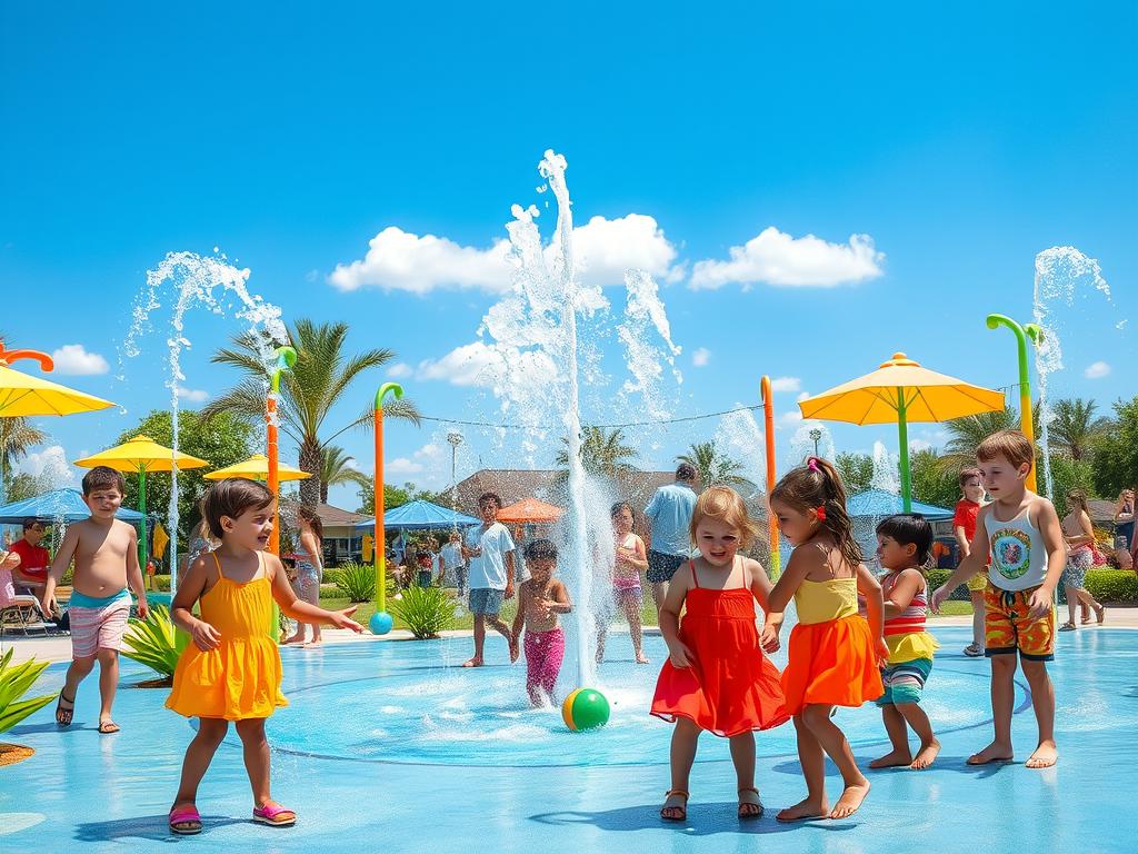 splash pad ideas