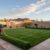 synthetic turf installation