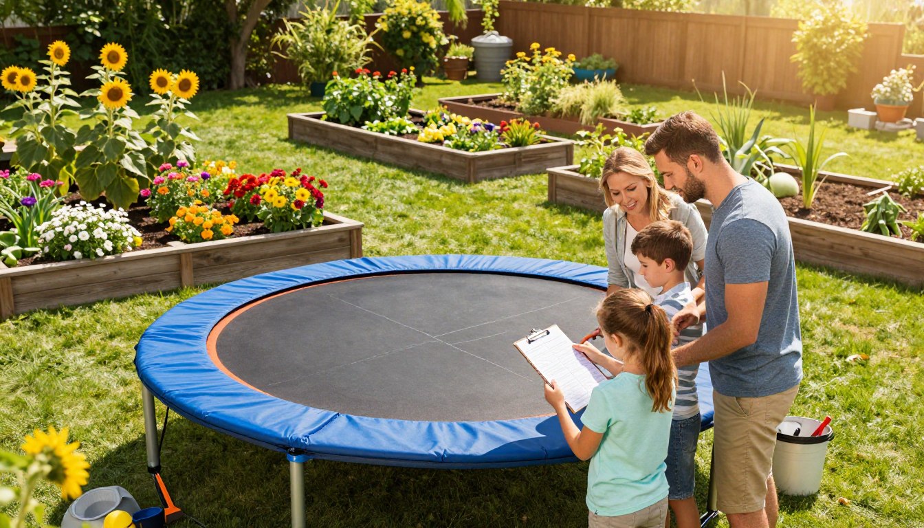 best in ground trampoline